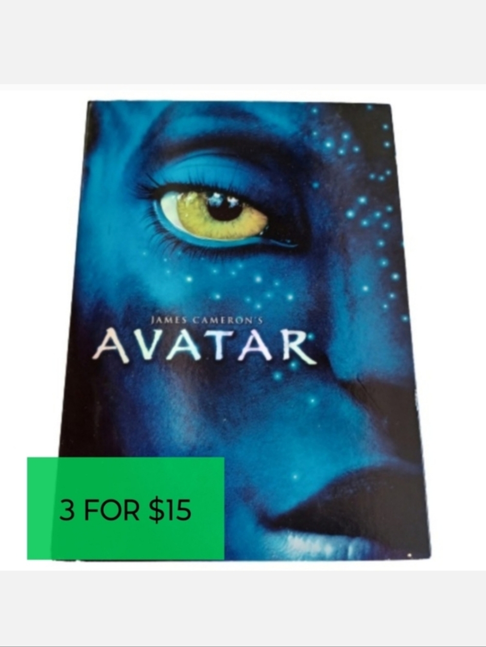 AVATAR 1 DVD James Cameron Film Cinematic Movie PG-13 SCIENCE FICTION Sci-fi